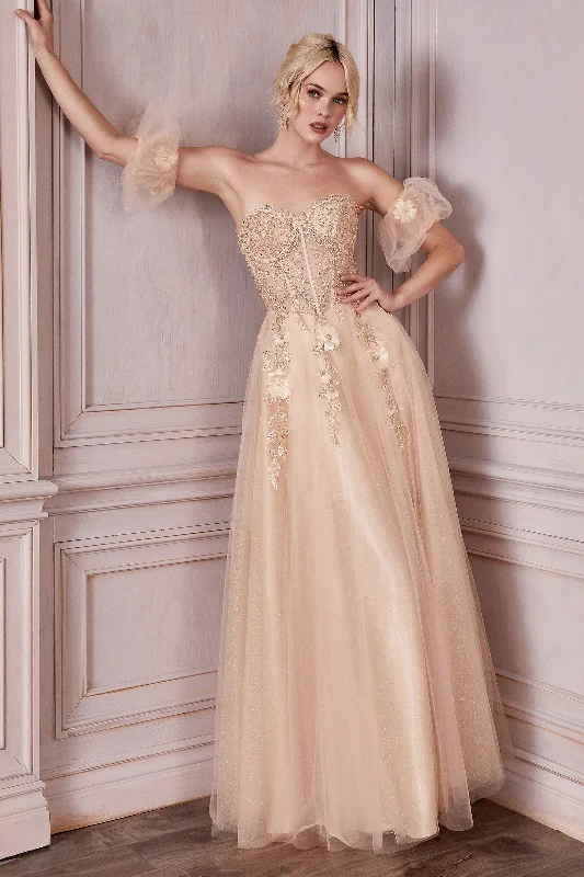 Cinderella Divine CD0191: Enchanting Lace and Beadwork Gown for Unforgettable Occasions Vintage unclassified dresses