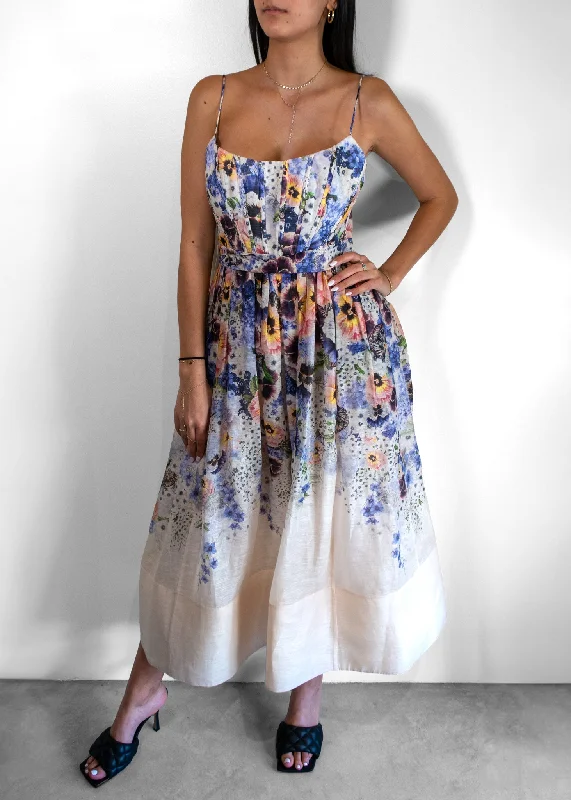 Zimmermann Tama Midi Dress Chic Midi Skirt