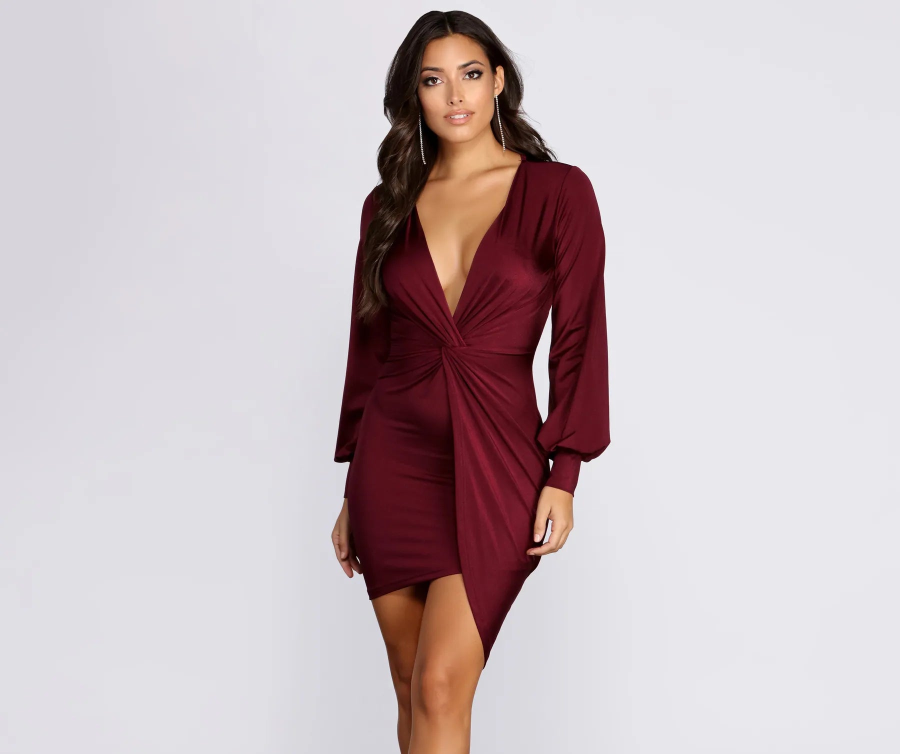 Natural Attraction Mini Knot Dress High-low unclassified dresses